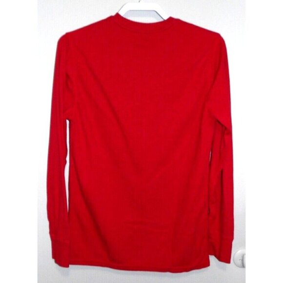 POLO Ralph Lauren red long sleeve lightweight thermal undershirt men's size M - Picture 3 of 4